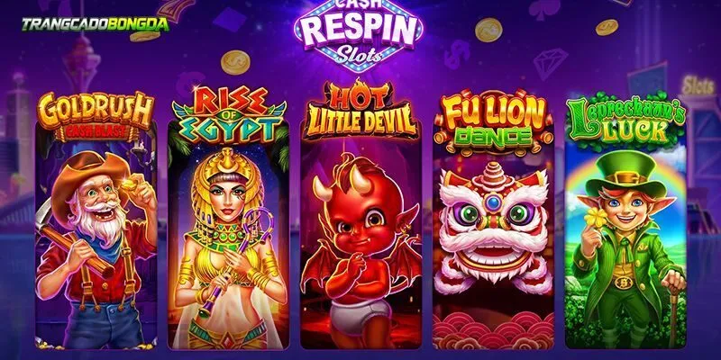Nhiều game slot có mặt ở 789club