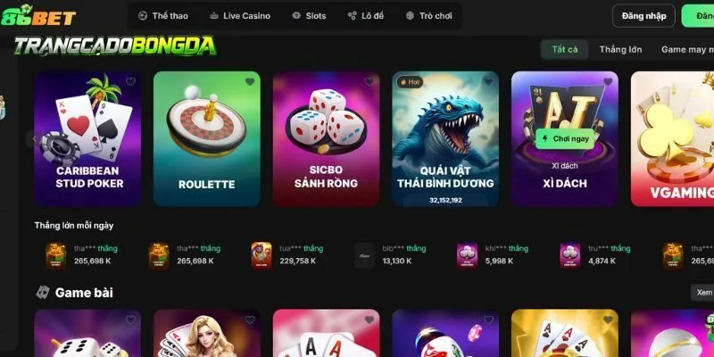 Review tỷ lệ kèo thể thao 86BET